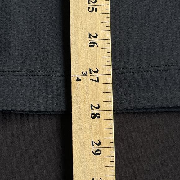 Nike Golf Mens Fitdry Polo‎ Shirt Large Black Athletic Activewear Lightweight - Picture 8 of 10